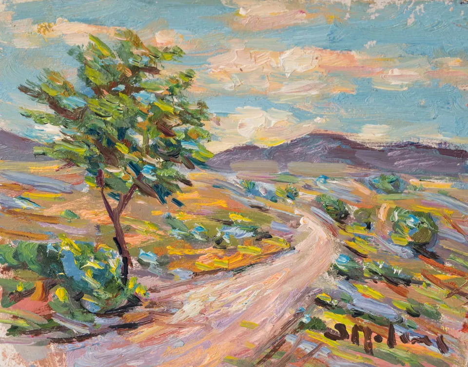 Bend in the pale track