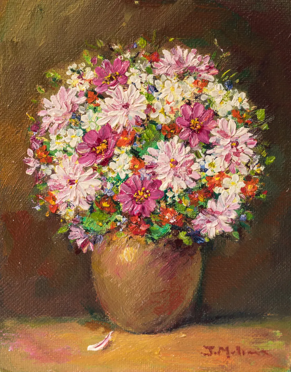 Pink and white bouquet