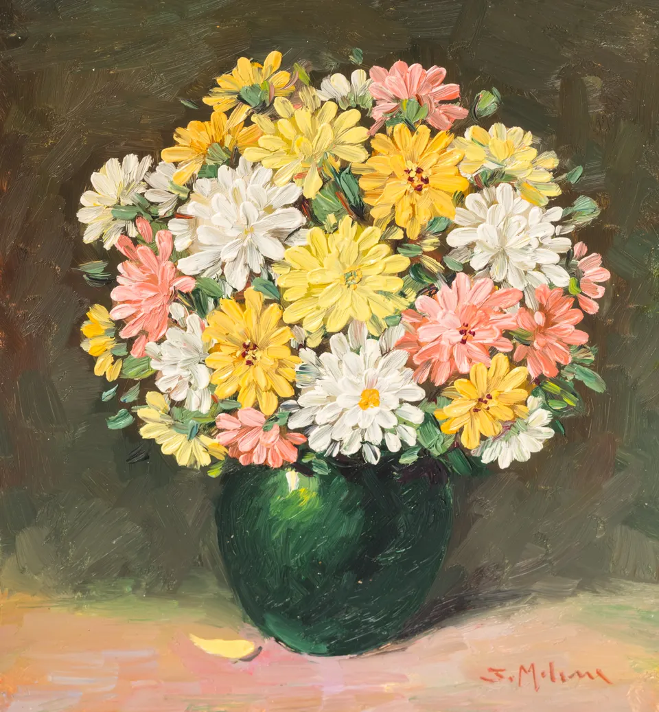 Yellow and white bouquet